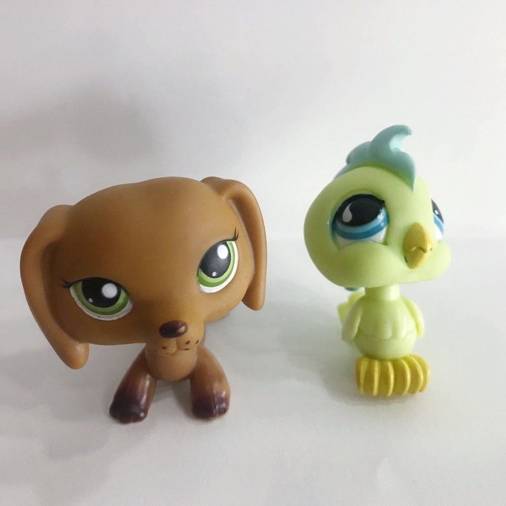 RARE Vintage Littlest Pet Shop vintage lot of 2